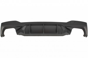 Difuzor Bara Spate compatibil cu BMW Seria 5 G30 G31 2017-> M5 Design Negru Mat - Img 2