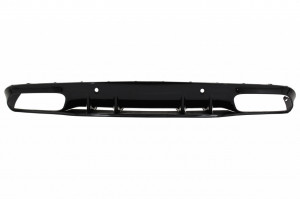 Difuzor Bara Spate compatibil cu MERCEDES C-Class C205 A205 Coupe Cabriolet 2014-2019 Facelift C63S Design Negru - Img 2