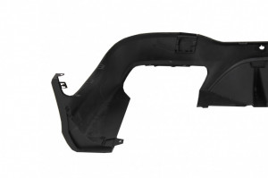 Difuzor Bara Spate compatibil cu Mercedes GLC X253 SUV 2015-> GLC63 Oranamente Tobe Crom - Img 7