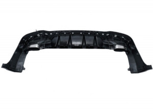 Difuzor Bara Spate compatibil cu Mercedes GLC X253 SUV 2020-> GLC63 Evacuari Negre Night Package Design - Img 2