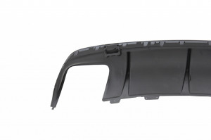 Difuzor Bara Spate cu Ornamente Evacuare compatibil cu Mercedes CLA W117 X117 Shooting Brake 2013-2018 Facelift CLA45 Look - Img 7