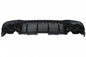 Difuzor Bara Spate cu Ornamente Evacuare compatibil cu Mercedes GLE W166 SUV Sport Line 2015-2018 - Img 4