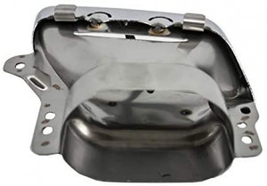 Difuzor Bara Spate cu Ornamente pentru sistemul de evacuare Crom compatibil cu MERCEDES CLA W117 2013-2018 Facelift CLA45 Desing Carbon - Img 8