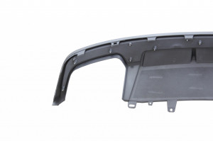 Difuzor Bara Spate cu Ornamente toba compatibil cu AUDI A7 4G Facelift 2015-2018 S7 Design - Img 6
