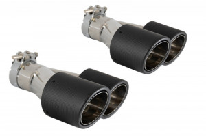 Difuzor Bara Spate cu Tobe Ornamente Sistem Evacuare Fibra Carbon compatibil cu BMW Seria 5 E60 E61 2003-2010 M-Technik Design - Img 6