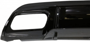 Difuzor Bara Spate Editie Neagra cu Ornamente Evacuare Compatibil cu MERCEDES A-Class W176 2012-2018 A45 Facelift Design - Img 4