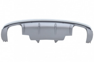 Difuzor Bara Spate Evacuare Dubla compatibil cu AUDI Q5 8R Facelift 2013-2016 Bara S Line - Img 3