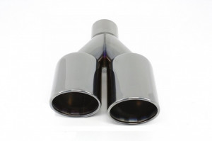 Difuzor Bara Spate Evacuare Dubla cu Ornamente Tobe Negre compatibil cu BMW Seria 3 F30 F31 2011-2019 M Design - Img 7