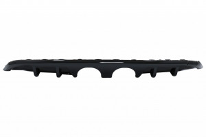 Difuzor Bara Spate Negru Lucios compatibil cu VW Golf 6 VI Hatchback 2008-2012 R20 Look doar pentru bara standard - Img 2