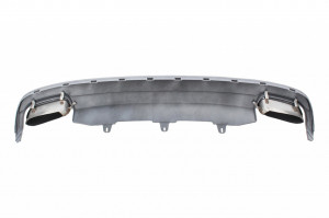 Difuzor Bara Spate si Ornamente Evacuare compatibil cu AUDI A6 4G 2011-2014 Facelift Look - Img 5