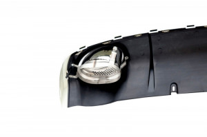Difuzor Bara Spate si Ornamente Evacuare compatibil cu AUDI A6 C7 4G Limousine Avant (2011-2014) RS6 Design - Img 6