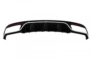 Difuzor Bara Spate si Ornamente Evacuare compatibil cu MERCEDES Benz C217 Coupe S-Class 2014-> S63 A-Design - Img 2