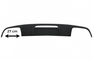 Difuzor cu Evacuare Dubla compatibil cu Mercedes CLS Sedan W218 2012-2017 pentru bara Standard - Img 5