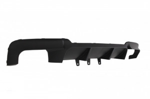 Difuzor de aer cu evacuare dubla compatibil cu BMW F10 F11 Seria 5 2011-2017 M-Performance Design - Img 2