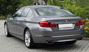 Difuzor de aer cu evacuare dubla compatibil cu BMW Seria 5 F10 F11 2011-2017 550I Design - Img 6