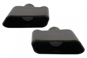 Difuzor de aer cu Evacuare Dubla si Ornamente compatibil cu BMW F10 F11 Seria 5 2011-2017 M-Technik 550i Design - Img 6