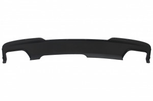 Difuzor de aer Negru cu Ornamente Evacuare compatibil cu BMW Seria 5 F10 F11 2011-2017 M-Technik 550i Design - Img 5