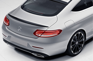Eleron portbagaj compatibil cu MERCEDES-Benz C Coupe C205 2014-> Negru - Img 6