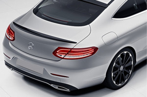 Eleron portbagaj compatibil cu MERCEDES Clasa C Coupe C205 2014-2019 Negru lucios - Img 8