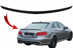 Eleron portbagaj compatibil cu MERCEDES E-Class W212 2009-2016 Negru Lucios - Img 2
