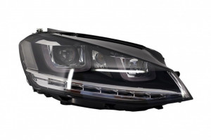 Faruri 3D LED compatibil cu VW Golf VII 2012-2017 R-Line LED Turn Light - Img 2