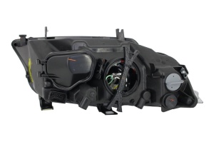 Faruri Angel Eyes compatibil cu BMW Seria 3 E90 Sedan E91 Touring 2005-2011 Negru - Img 4