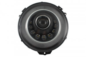 Faruri Bi-Xenon LED compatibil cu Mercedes W463 G-Class 2005-2017 M-look cu Semnal Secvential Dinamic - Img 3