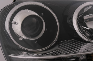 Faruri compatibil cu VW Golf 5 V 2003-2007 Jetta 2005-2010 GTI R32 Chrome Edition - Img 3