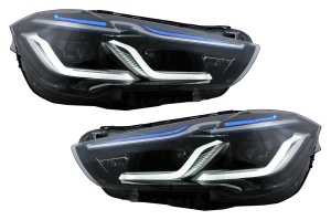 Faruri Full LED compatibil cu BMW X1 SUV F48 2015-2020 Conversie de la Halogen la LED