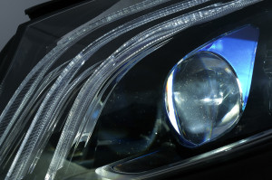 Faruri Full LED compatibil cu Mercedes C-Class W205 S205 2014-2020 LHD W222 Design - Img 3