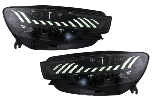 Faruri LED compatibil cu Audi A6 4G C7 2011-2014 Facelift Design conversie de la Xenon la LED
