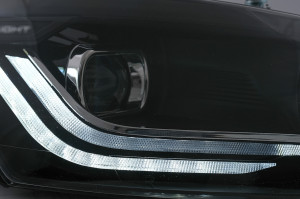 Faruri LED compatibil cu VW Polo 6R 6C 2010-2017 Semnalizare Dinamica - Img 3