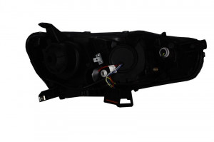 Faruri LED DRL compatibil cu Mitsubishi Lancer 2007-2017 Dual Projector Semnal Secvential Dinamic - Img 4