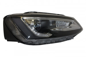 Faruri LED DRL compatibil cu VW Jetta Mk6 VI Non GLI 2011-2017 Semnal Dinamic Secvential Demon Bi-Xenon Design - Img 4