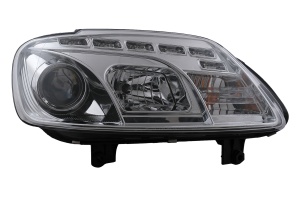 Faruri LED DRL DAYLIGHT compatibil cu VW Touran/Caddy 2003-2006 Crom - Img 2