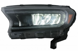 Faruri LED Light Bar compatibil cu Ford Ranger 2015-2020 LHD Negru cu Semnal Dinamic - Img 4