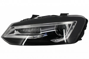 Faruri LED XENON HID compatibil cu VW Polo 6R / 6C / 61 2011-2017 Devil Eye Look - Img 2