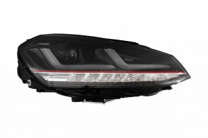 Faruri Osram Full LED compatibil cu VW Golf 7 VII (2012-2017) Rosu GTI LEDriving penrtu Halogen - Img 4
