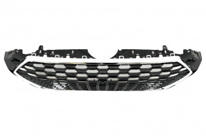 Grila Centrala compatibil cu Audi A5 F5 2017-2019 RS Design Negru Crom - Img 4