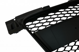 Grila Centrala compatibil cu Audi TT 8J 2006-2014 RS Design Negru Mat - Img 3