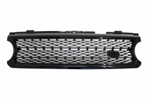 Grila Centrala compatibil cu Land Range Rover Vogue III L322 2006-2009 Negru Lucios Autobiography Supercharged Edition