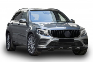 Grila Centrala compatibil cu Mercedes GLC X253 C253 2015-2018 GT R Panamericana Desing Neagra - Img 7