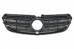 Grila Centrala compatibil cu Mercedes V-Class W447 2014-2019 Negru Crom - Img 4