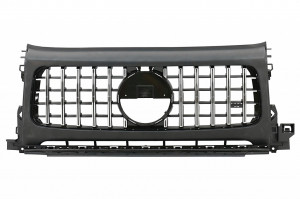 Grila Centrala si Carcasa faruri compatibil cu Mercedes G-Class W464 W463A G63 AMG 2018-> GT-R Panamericana Design - Img 2