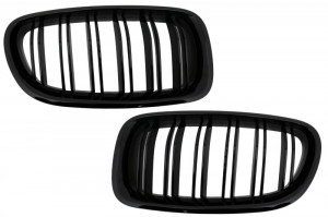 Grile Centrale compatibil cu BMW F10 seria 5 Limuzina F11 seria 5 Touring 2010-2017 Negru Lucios M Design