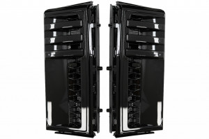 Grile Laterale compatibil cu Range Rover Vogue 2002-2012 Autobiography Negru Lucios