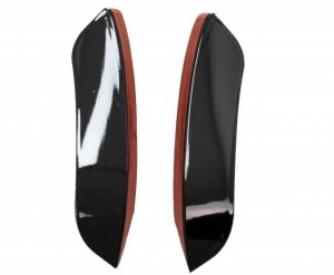 Kit Ornamente bara fata flapsuri si Capace Oglinzi compatibil cu MERCEDES A-Class W177 2018-> Design Negru - Img 2