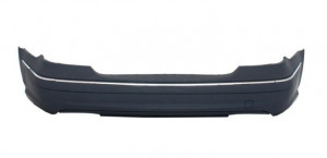 Pachet Bara Spate si Praguri Laterale compatibil cu Mercedes E-Class W211 2003-2009 - Img 2