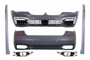 Pachet Exterior compatibil cu BMW G12 Seria 7 2015-2019 M-Technik Design