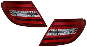Pachet Exterior Compatibil cu Mercedes C-Class W204 C204 Facelift 2007-2015 cu Stopuri LED - Img 7